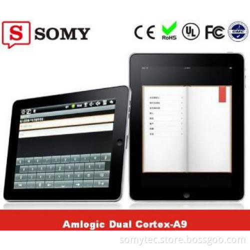 tablet pc 10 inch ALLWINNER A20 Dual Cortex-A9 1024*600 HD TN DDR3 1GB